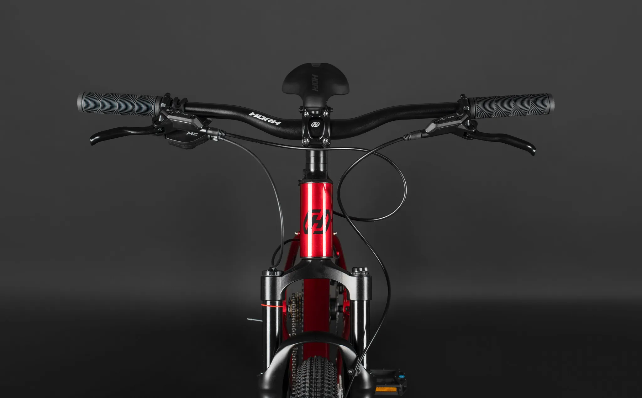 Велосипед HORH ROHAN RHD7.0 27,5" 2025 RED BLACK