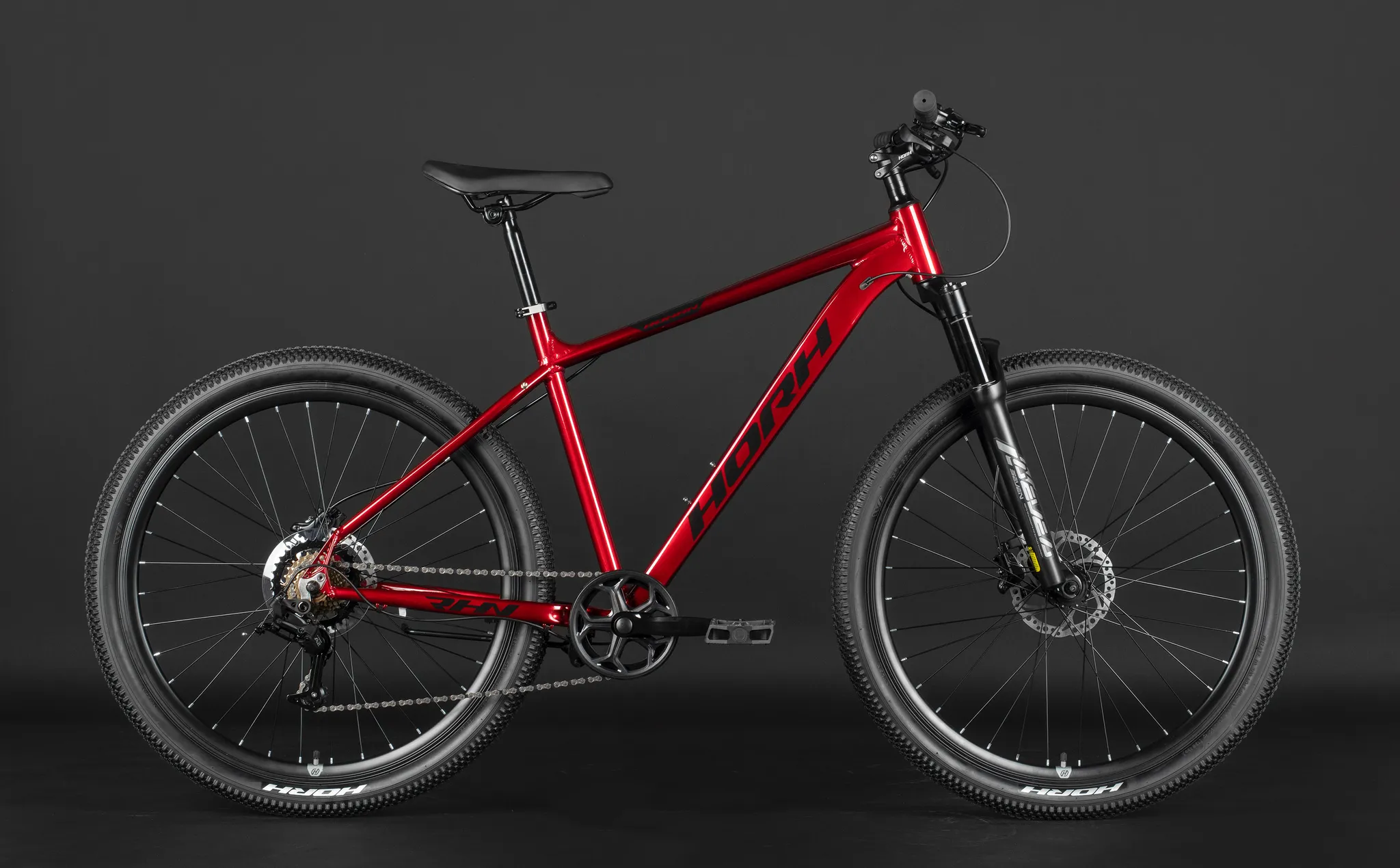 Велосипед HORH ROHAN RHD7.0 27,5" 2025 RED BLACK