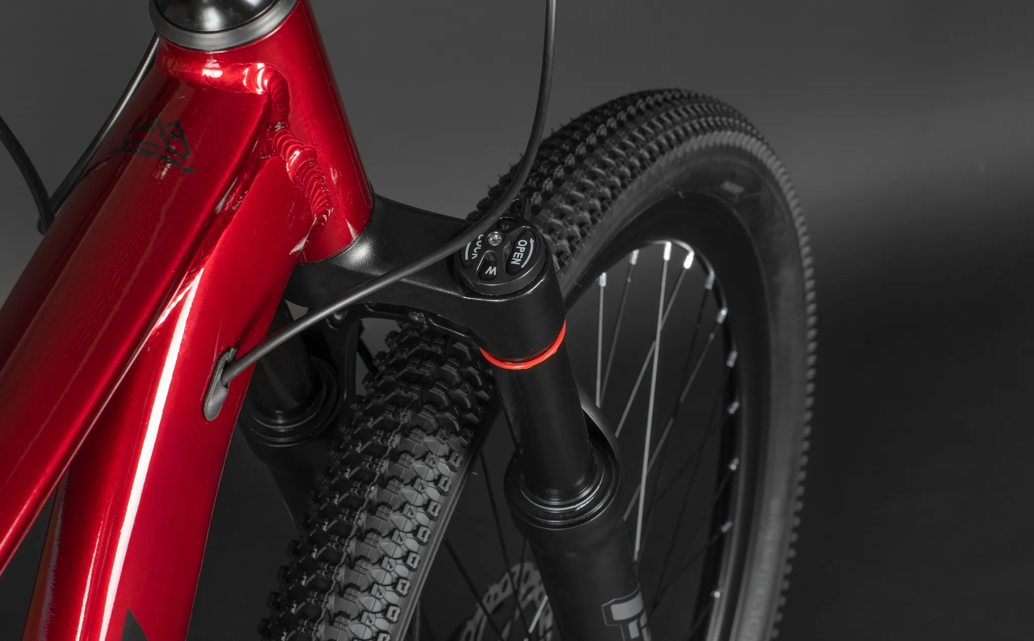 Велосипед HORH ROHAN RHD7.0 27,5" 2025 RED BLACK