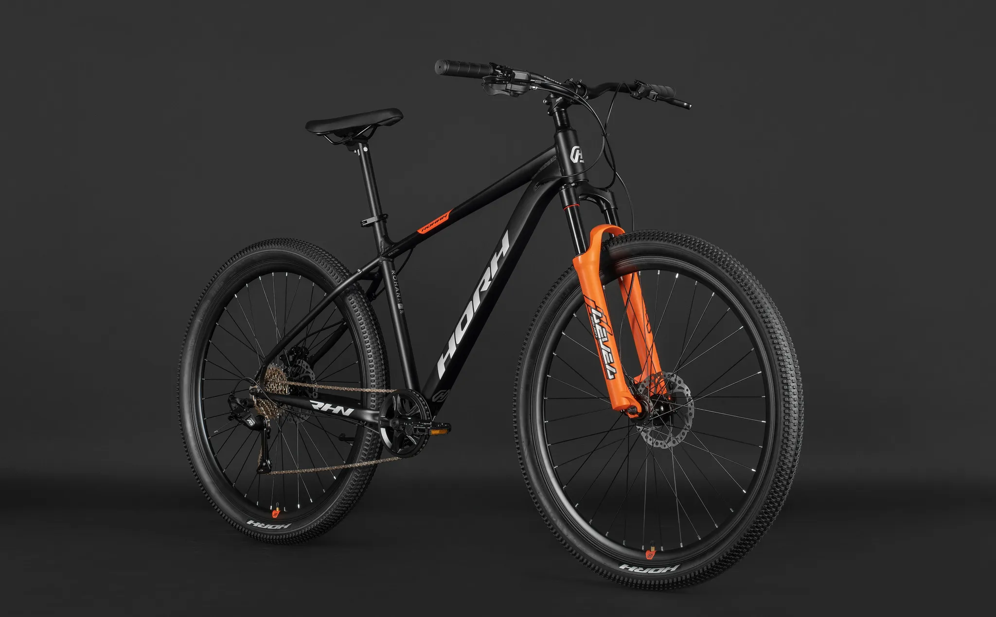 Велосипед HORH ROHAN RHD9.2 29 2025 BLACK ORANGE