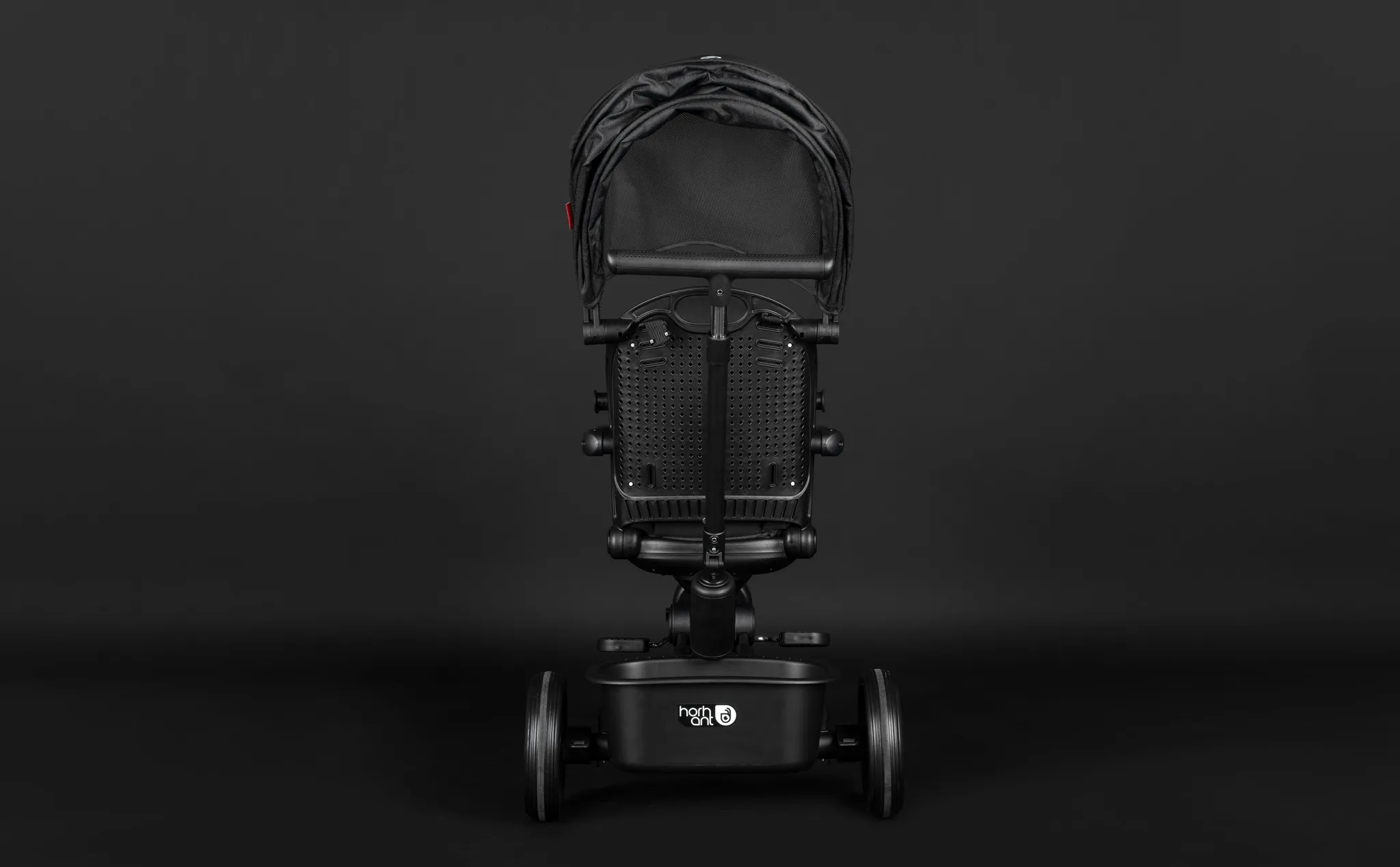 Велосипед трёхколёсный HORH 12/10" 2025 чёрно-красный