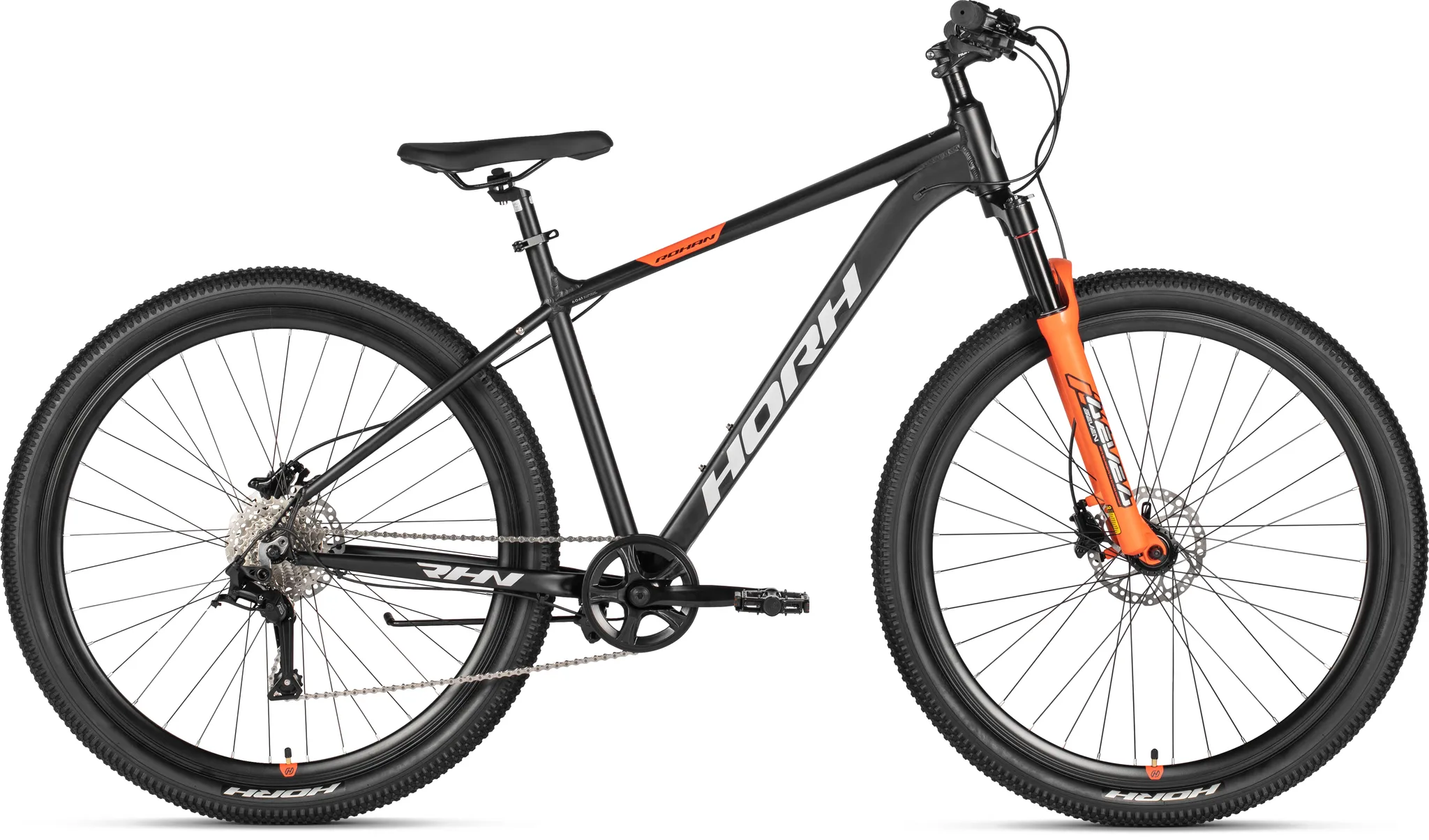 Велосипед HORH ROHAN RHD9.2 29 2025 BLACK ORANGE