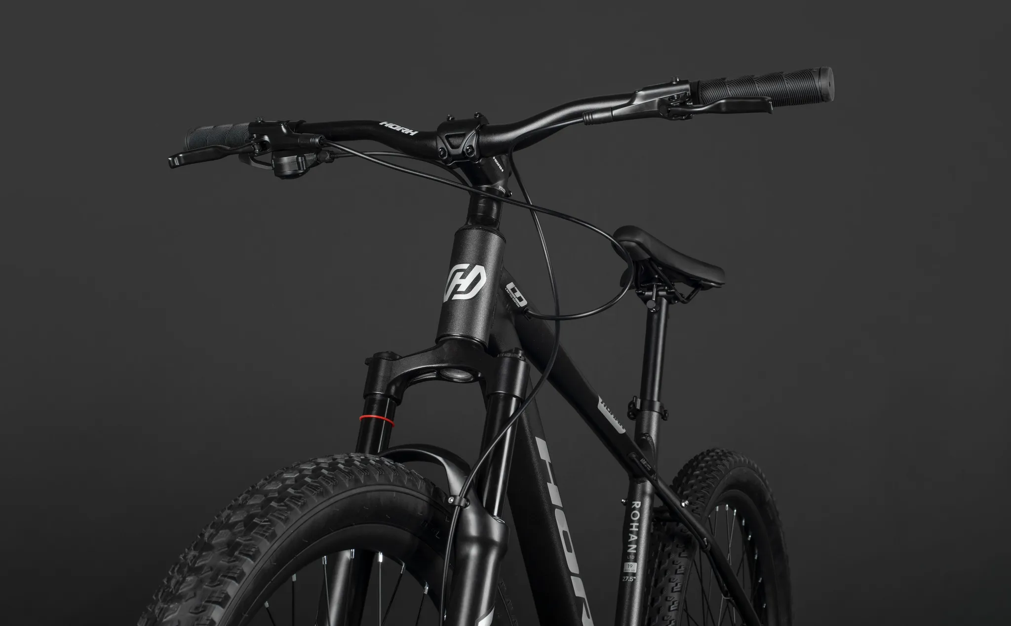 Велосипед HORH ROHAN LTD 27,5 2025 BLACK GREY