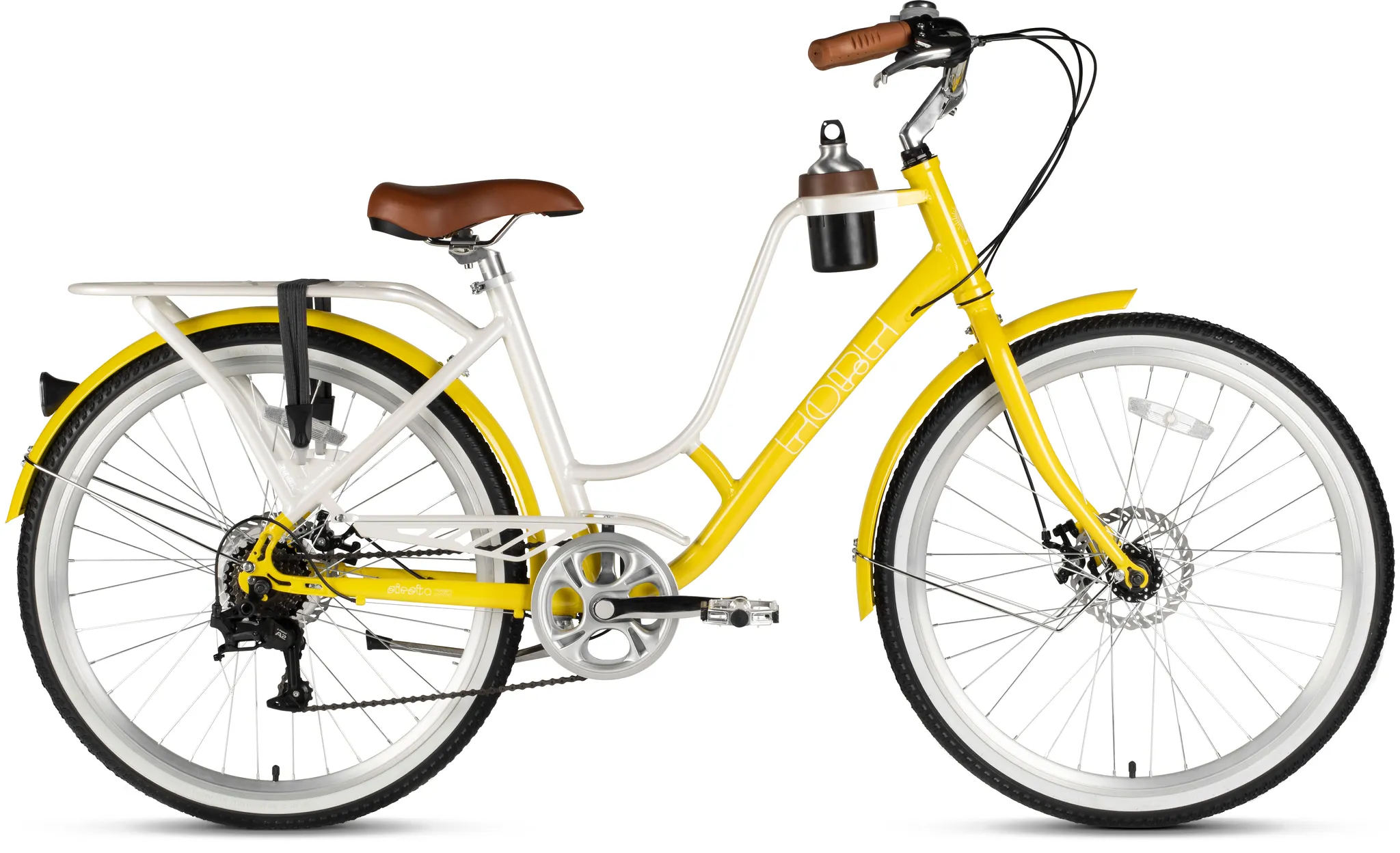 Велосипед HORH Siesta 26" 2025 Yellow-White