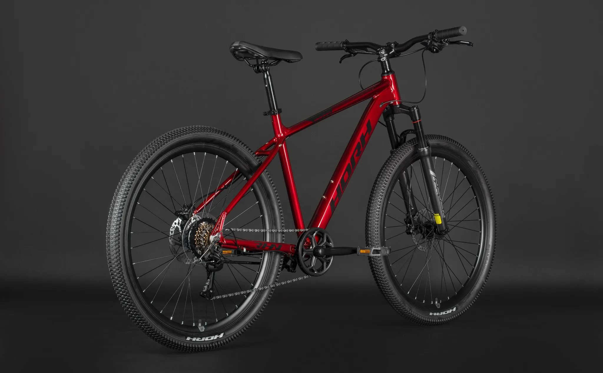 Велосипед HORH ROHAN RHD7.0 27,5" 2025 RED BLACK