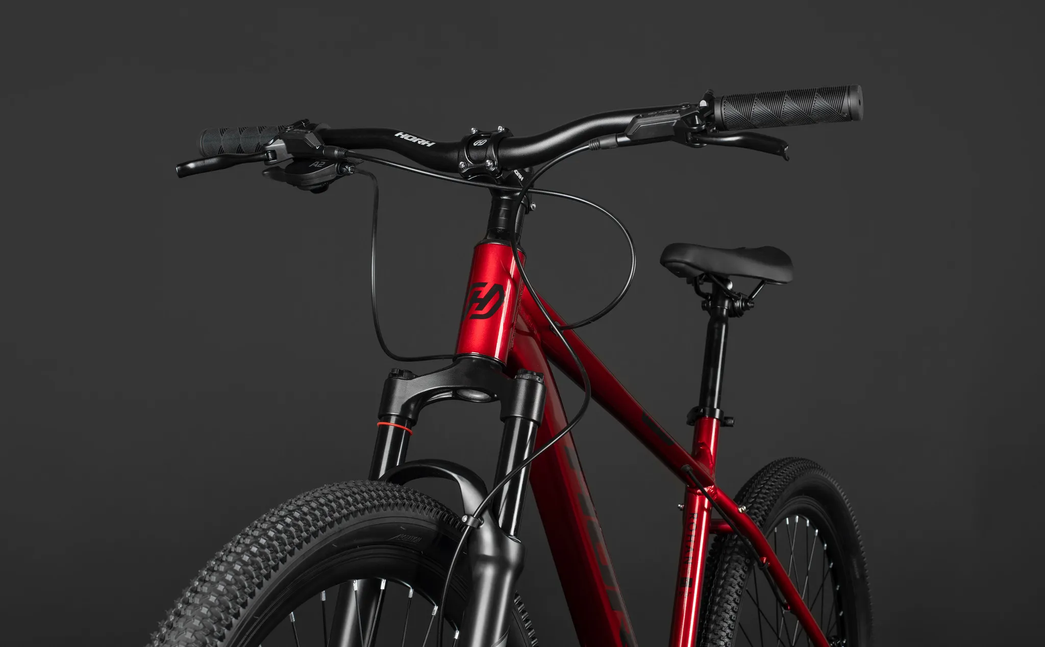Велосипед HORH ROHAN RHD7.0 27,5" 2025 RED BLACK