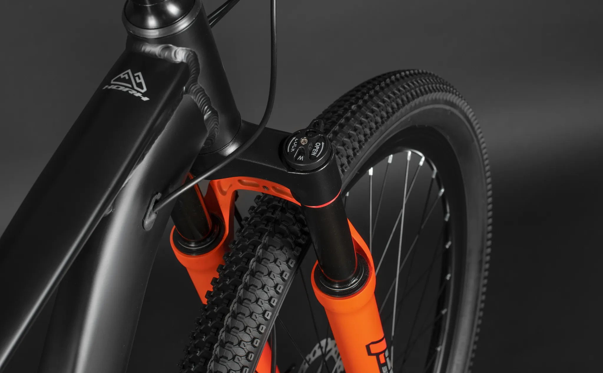 Велосипед HORH ROHAN RHD9.2 29 2025 BLACK ORANGE